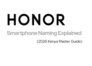 HONOR smartphone naming explained showing X Series, Number Series and Magic Series lineup hierarchy for Kenyan buyers