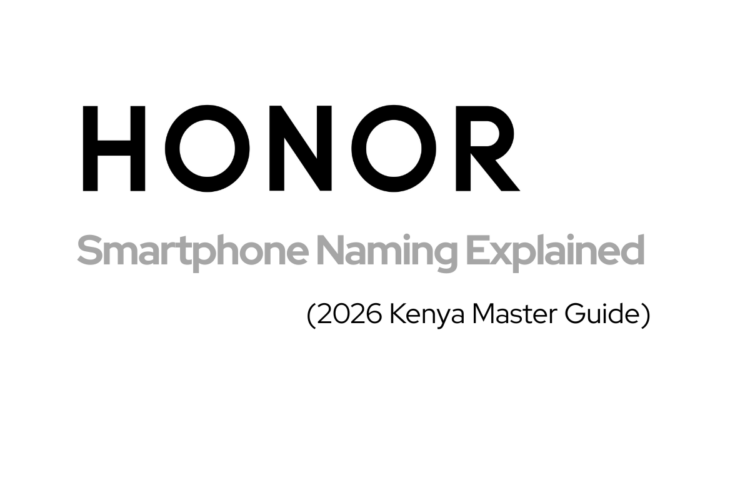 HONOR smartphone naming explained showing X Series, Number Series and Magic Series lineup hierarchy for Kenyan buyers