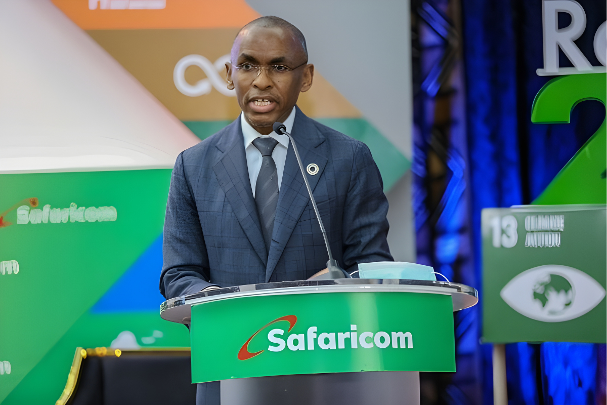 Safaricom Group CEO, Dr. Peter Ndegwa (CBS)