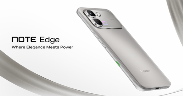 Infinix Note Edge design and curved AMOLED display