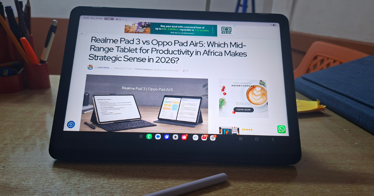 Tablets reviewed by JuaTech Africa for productivity and everyday use