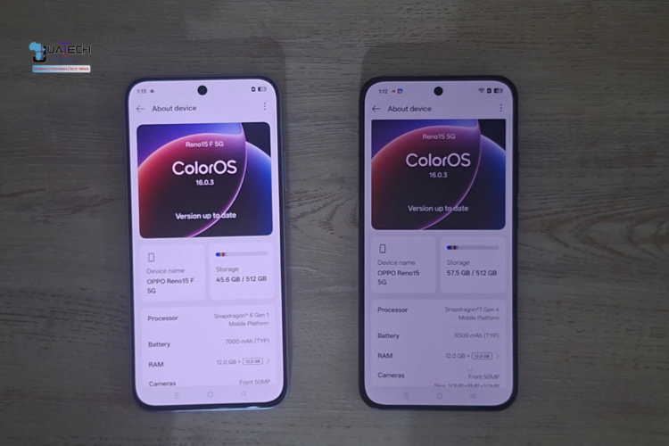 Oppo Reno 15 Series smartphones showing Oppo’s premium midrange market positioning strategy
