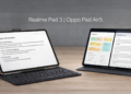 ealme Pad 3 and Oppo Pad Air 5 side-by-side productivity comparison for African professionals in 2026.