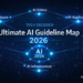 AI guideline map 2026 showing artificial intelligence ecosystem and technology framework