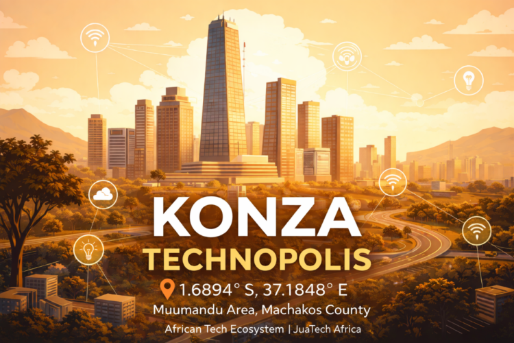 Konza Technopolis smart city project in Muumandu Area, Machakos County, Kenya designed to anchor the Silicon Savannah technology ecosystem