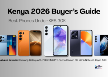 Best phones under KES 30,000 in Kenya 2026 including Samsung Galaxy A26, POCO M6 Pro, Tecno Camon 50, Infinix Note 40 and Oppo A60