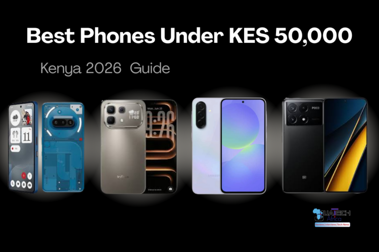 Best phones under KSh 50,000 in Kenya 2026 including Galaxy A37, Poco X6 Pro and Nothing Phone 3a