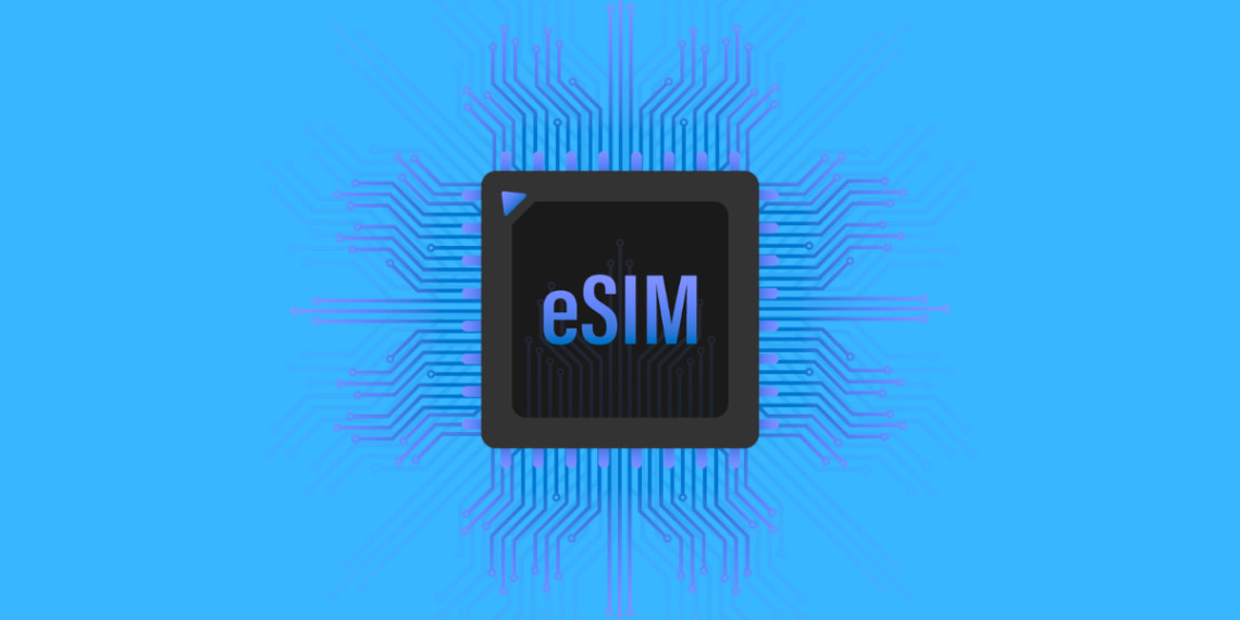 eSIM chip embedded in smartphone hardware illustrating digital SIM technology and how eSIM works