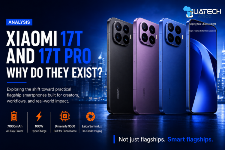 Xiaomi 17T and Xiaomi 17T Pro creator-focused smart flagship smartphones with Leica cameras, massive batteries, and workflow-first performance