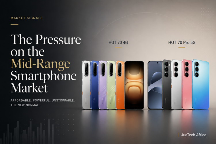 Infinix Hot 70 4G and Hot 70 Pro 5G reflecting pressure in the mid-range smartphone market