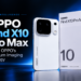OPPO Find X10 Pro Max smartphone and packaging featured in JuaTech Africa's analysis of OPPO's premium imaging strategy.